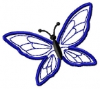 Applikation Schmetterling